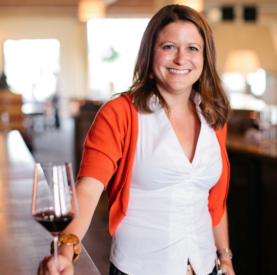 Sommelier Michelle Gueydan